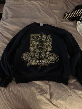 sturgis black crewneck M